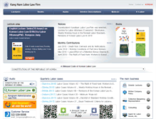 Tablet Screenshot of k-labor.com